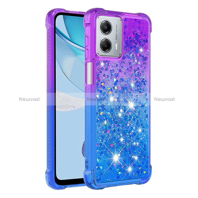 Silicone Candy Rubber TPU Bling-Bling Soft Case Cover YB2 for Motorola Moto G 5G (2023)