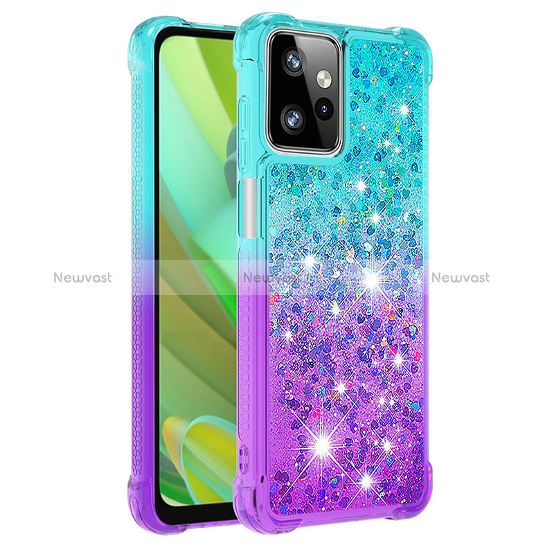 Silicone Candy Rubber TPU Bling-Bling Soft Case Cover YB2 for Motorola Moto G Power 5G (2023)