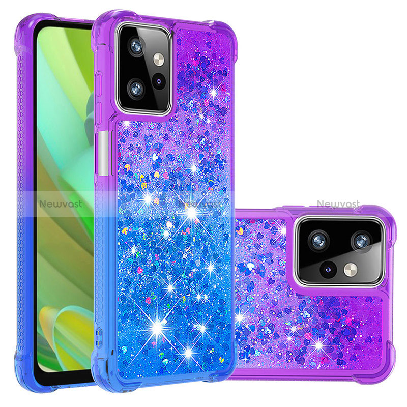 Silicone Candy Rubber TPU Bling-Bling Soft Case Cover YB2 for Motorola Moto G Power 5G (2023)