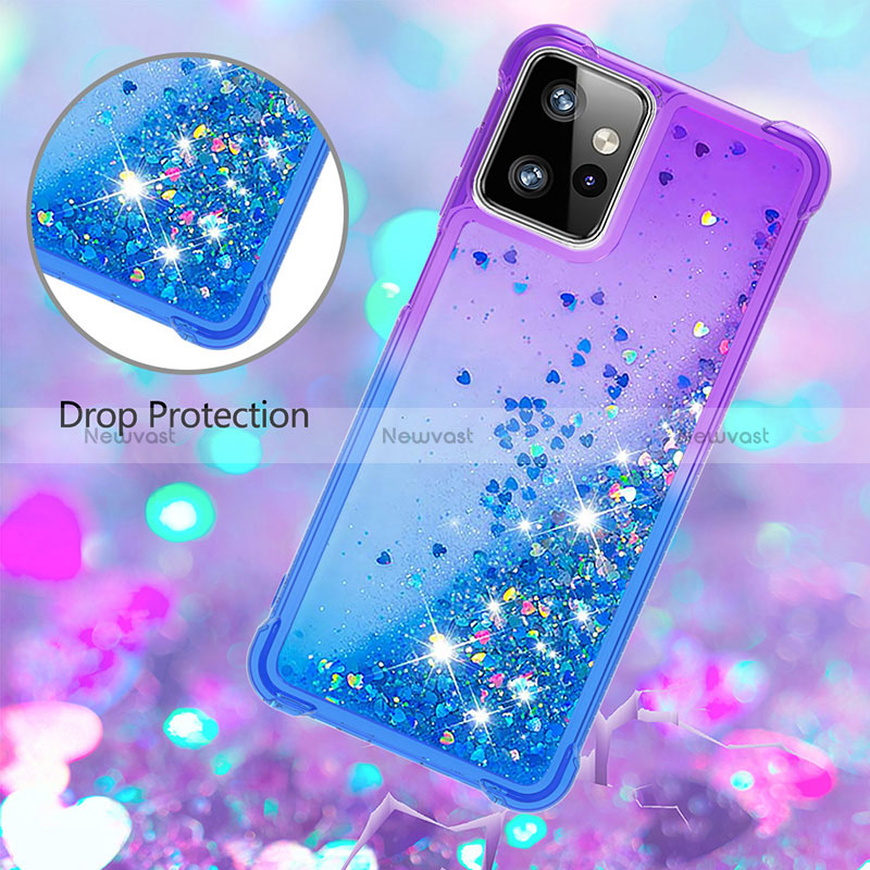 Silicone Candy Rubber TPU Bling-Bling Soft Case Cover YB2 for Motorola Moto G Power 5G (2023)