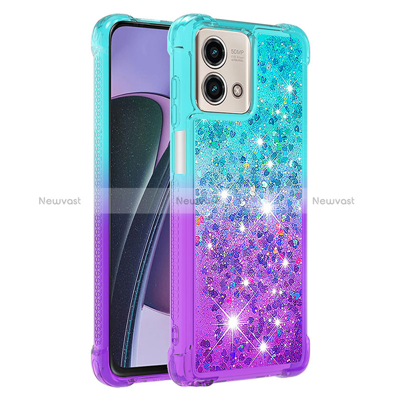 Silicone Candy Rubber TPU Bling-Bling Soft Case Cover YB2 for Motorola Moto G Stylus (2023) 4G