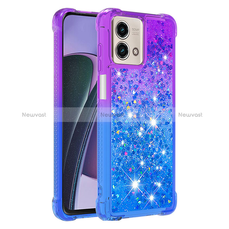 Silicone Candy Rubber TPU Bling-Bling Soft Case Cover YB2 for Motorola Moto G Stylus (2023) 4G