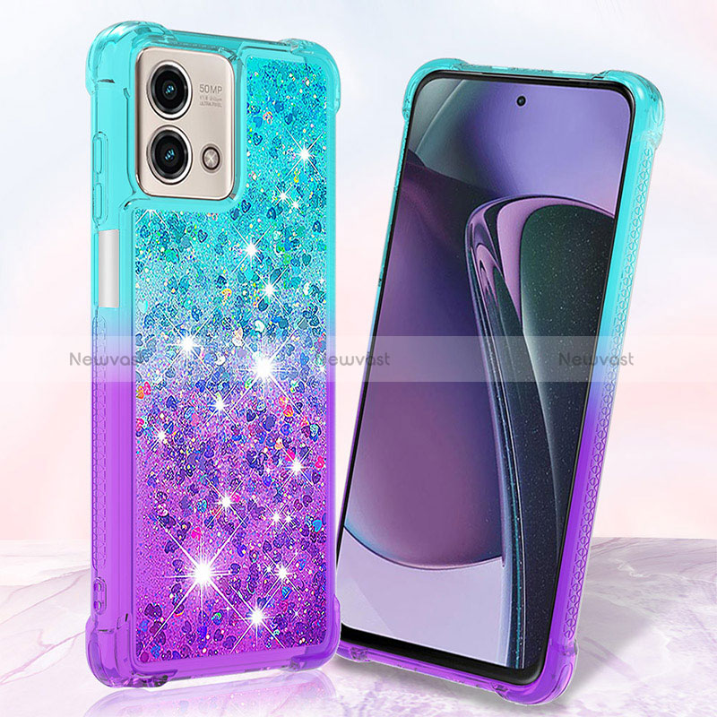 Silicone Candy Rubber TPU Bling-Bling Soft Case Cover YB2 for Motorola Moto G Stylus (2023) 4G