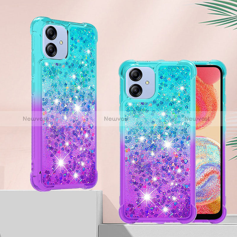 Silicone Candy Rubber TPU Bling-Bling Soft Case Cover YB2 for Samsung Galaxy A04 4G