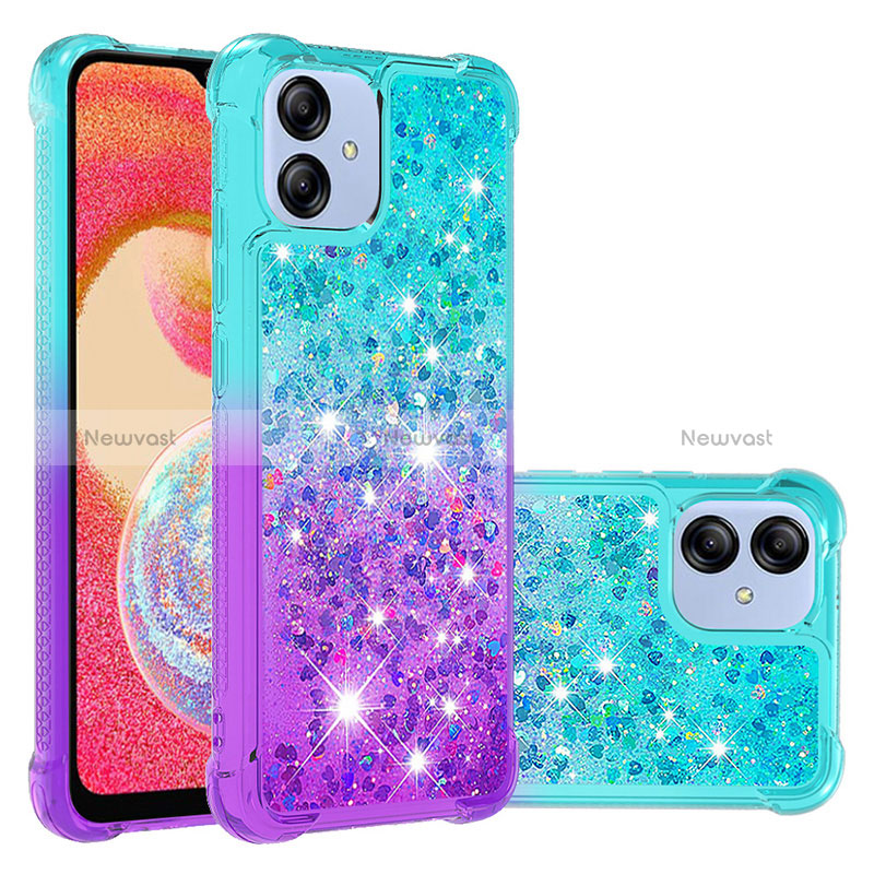 Silicone Candy Rubber TPU Bling-Bling Soft Case Cover YB2 for Samsung Galaxy A04 4G