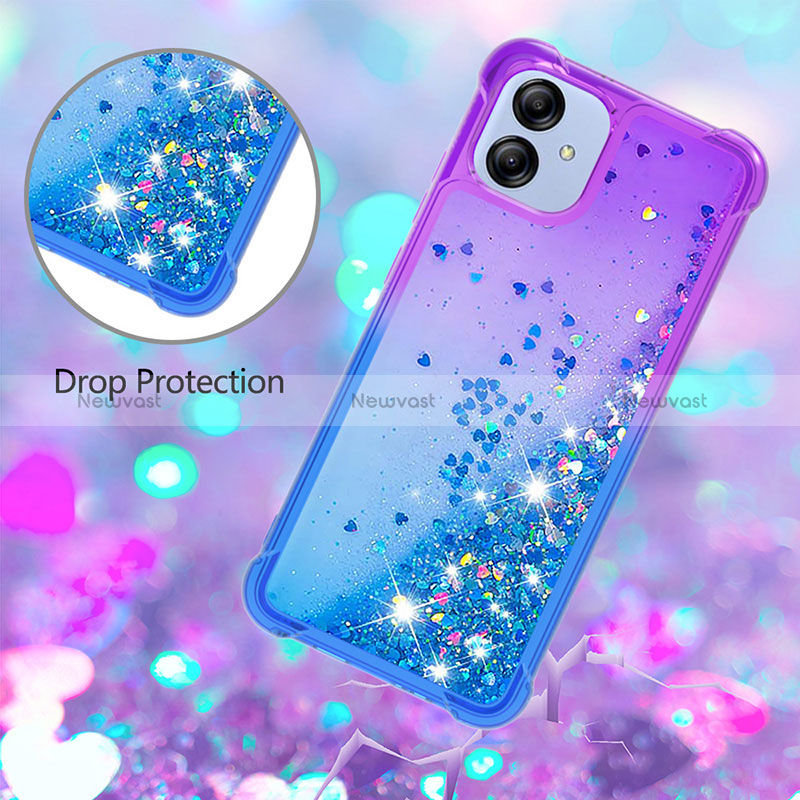 Silicone Candy Rubber TPU Bling-Bling Soft Case Cover YB2 for Samsung Galaxy A04E