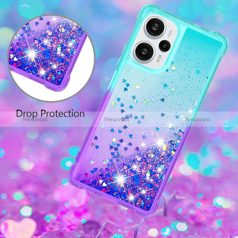 Silicone Candy Rubber TPU Bling-Bling Soft Case Cover YB2 for Xiaomi Poco F5 5G