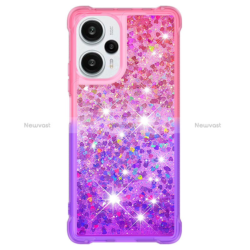 Silicone Candy Rubber TPU Bling-Bling Soft Case Cover YB2 for Xiaomi Poco F5 5G