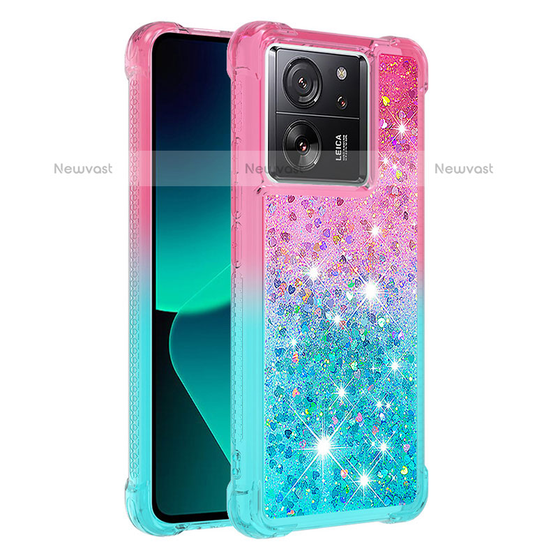 Silicone Candy Rubber TPU Bling-Bling Soft Case Cover YB2 for Xiaomi Redmi K60 Ultra 5G Pink