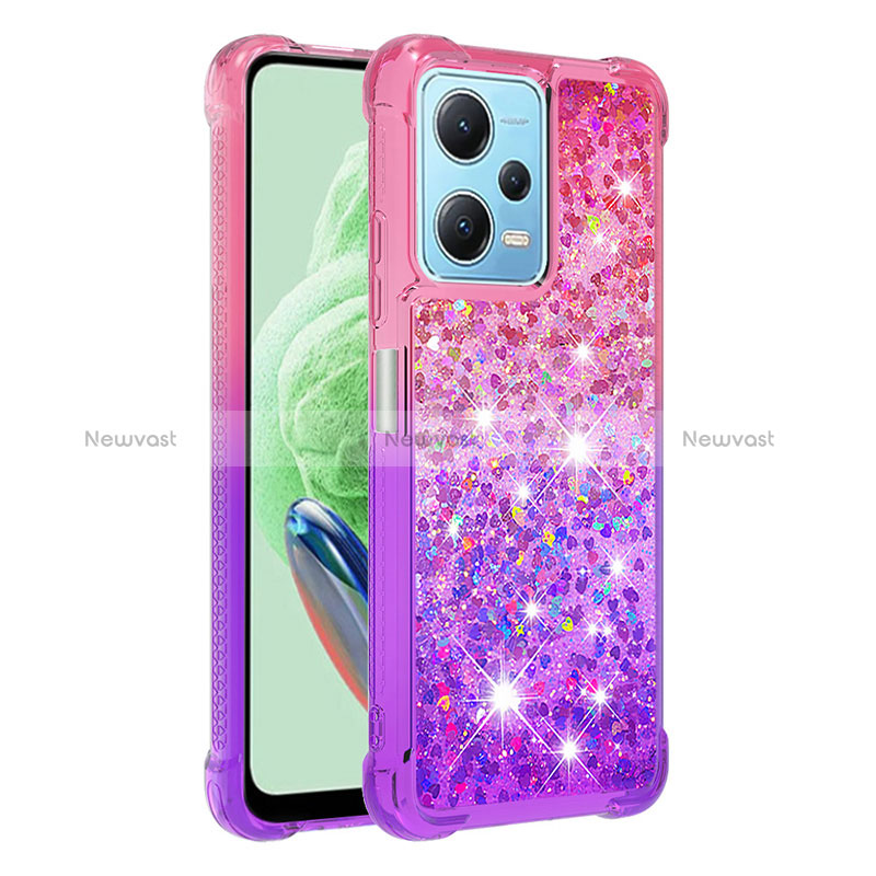 Silicone Candy Rubber TPU Bling-Bling Soft Case Cover YB2 for Xiaomi Redmi Note 12 5G