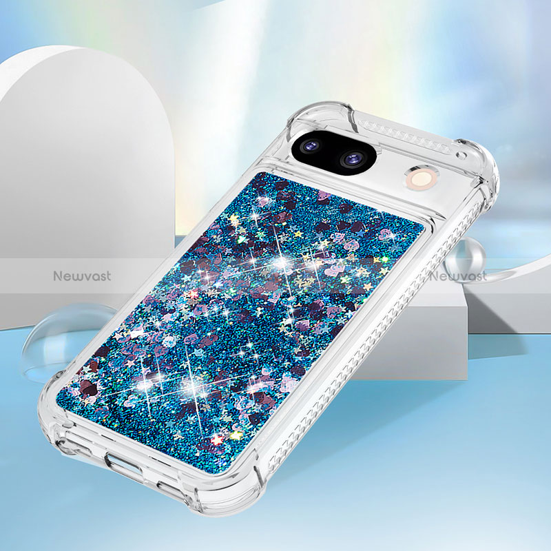 Silicone Candy Rubber TPU Bling-Bling Soft Case Cover YB3 for Google Pixel 8a 5G