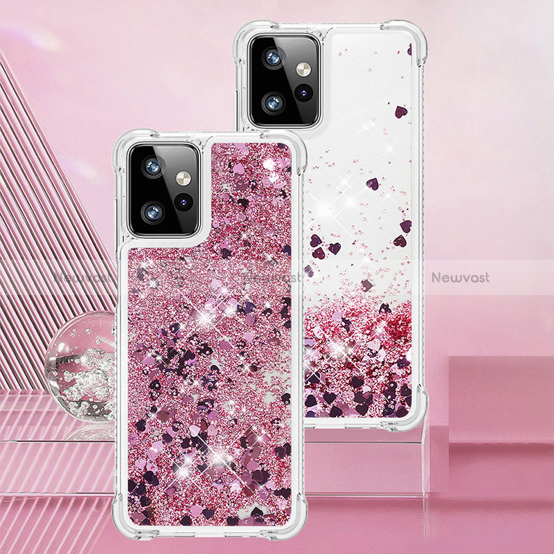 Silicone Candy Rubber TPU Bling-Bling Soft Case Cover YB3 for Motorola Moto G Power 5G (2023)