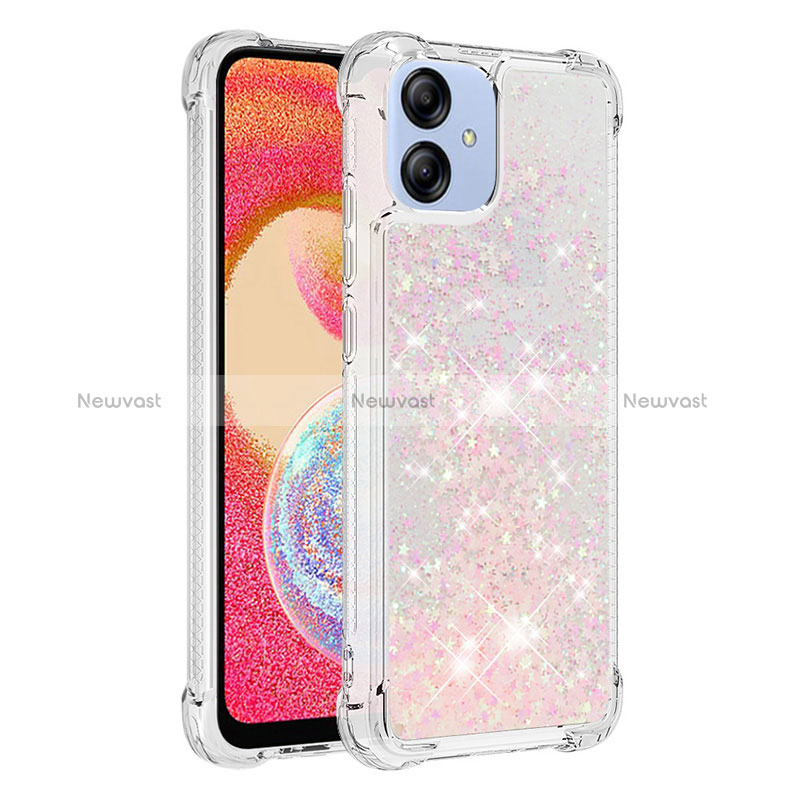 Silicone Candy Rubber TPU Bling-Bling Soft Case Cover YB3 for Samsung Galaxy A04 4G