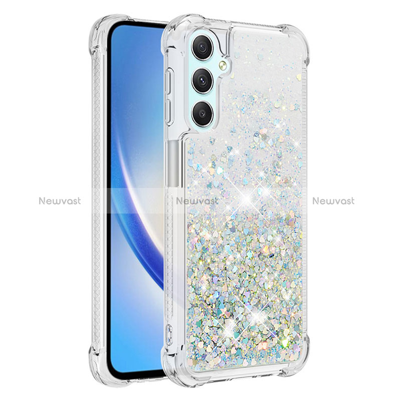 Silicone Candy Rubber TPU Bling-Bling Soft Case Cover YB3 for Samsung Galaxy A24 4G