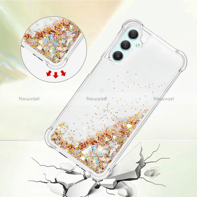 Silicone Candy Rubber TPU Bling-Bling Soft Case Cover YB3 for Samsung Galaxy A24 4G