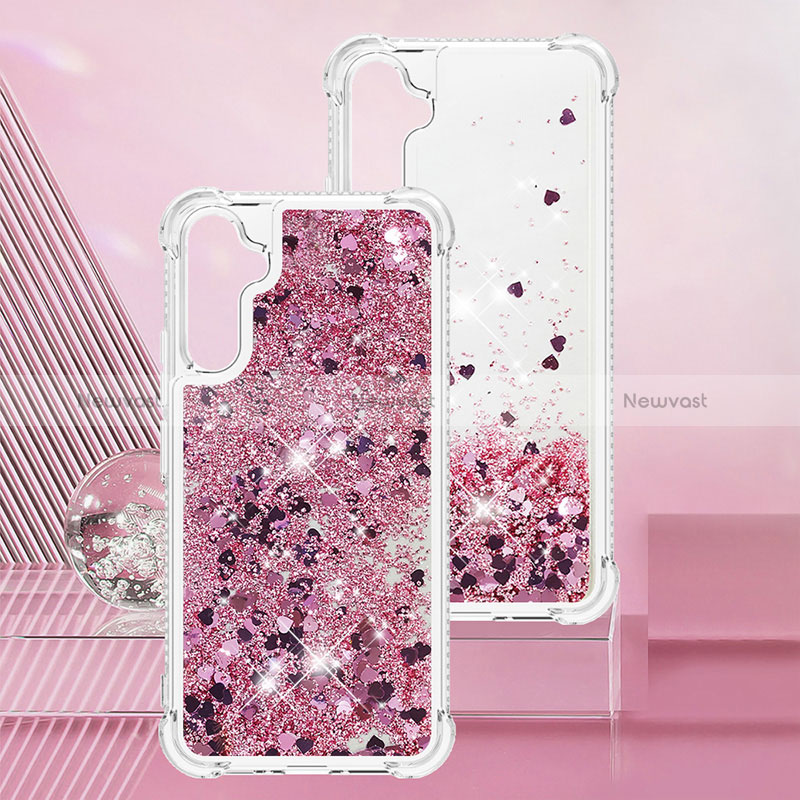 Silicone Candy Rubber TPU Bling-Bling Soft Case Cover YB3 for Samsung Galaxy A34 5G