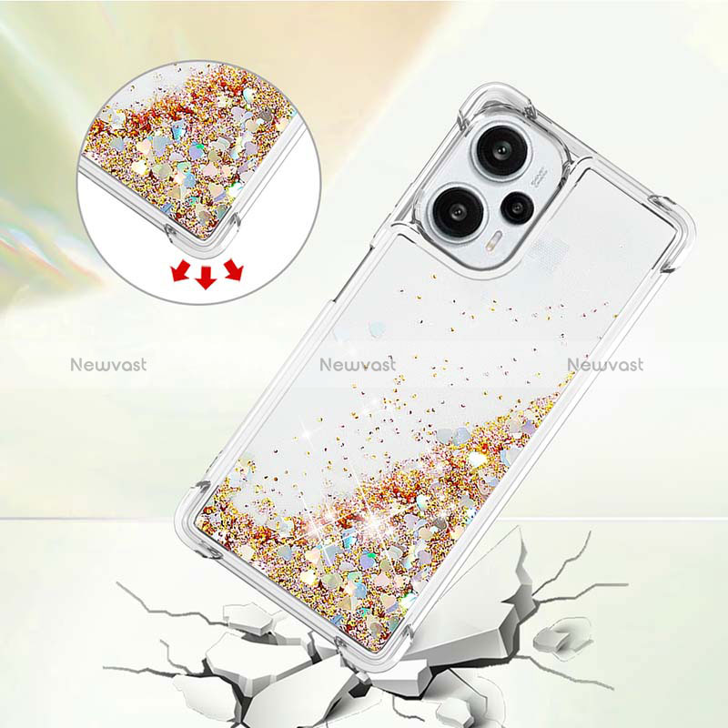 Silicone Candy Rubber TPU Bling-Bling Soft Case Cover YB3 for Xiaomi Poco F5 5G