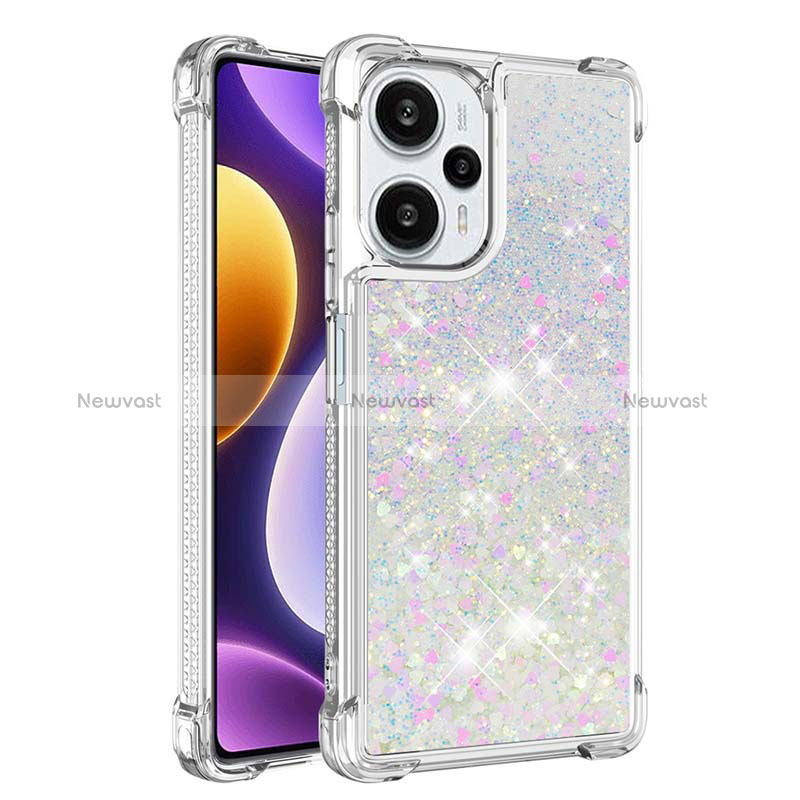 Silicone Candy Rubber TPU Bling-Bling Soft Case Cover YB3 for Xiaomi Poco F5 5G