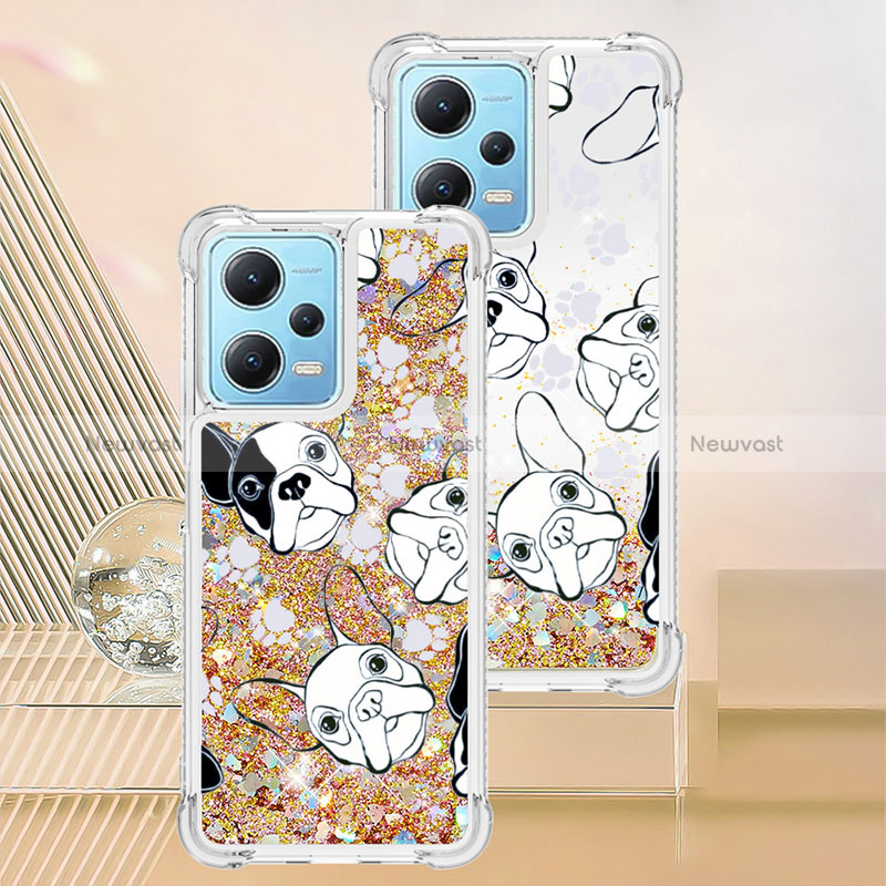 Silicone Candy Rubber TPU Bling-Bling Soft Case Cover YB3 for Xiaomi Poco X5 5G