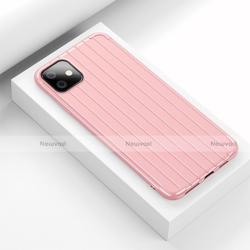 Silicone Candy Rubber TPU Line Soft Case Cover C01 for Apple iPhone 11