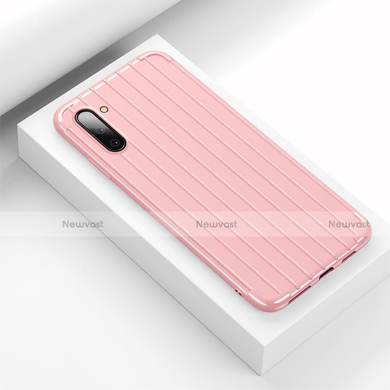 Silicone Candy Rubber TPU Line Soft Case Cover C01 for Samsung Galaxy Note 10