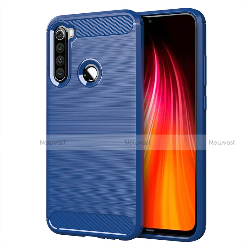 Silicone Candy Rubber TPU Line Soft Case Cover C01 for Xiaomi Redmi Note 8 (2021)