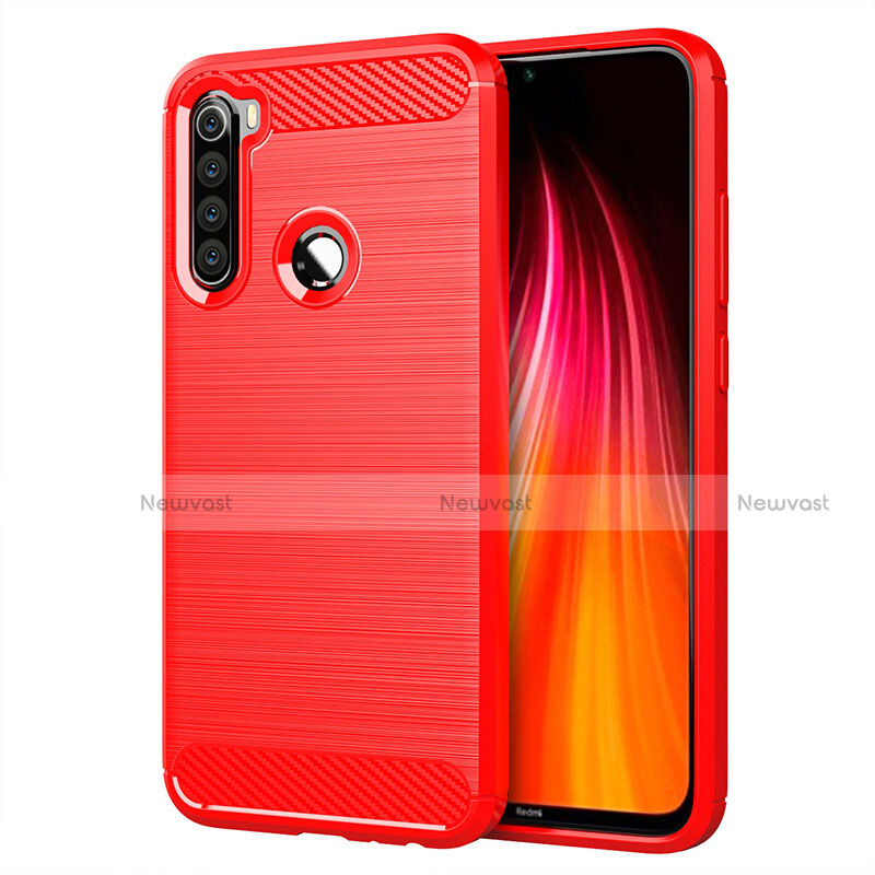 Silicone Candy Rubber TPU Line Soft Case Cover C01 for Xiaomi Redmi Note 8 (2021)