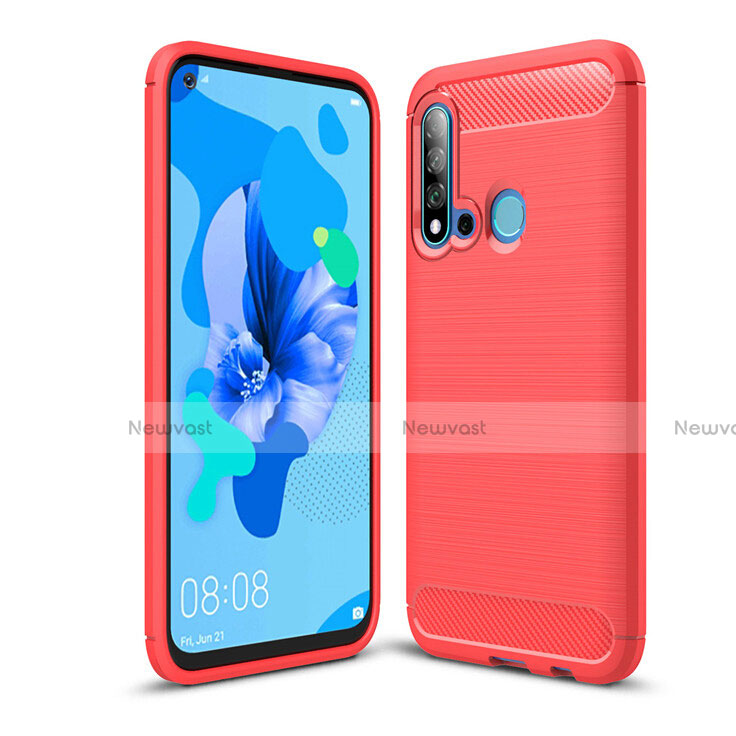 Silicone Candy Rubber TPU Line Soft Case Cover C02 for Huawei Nova 5i