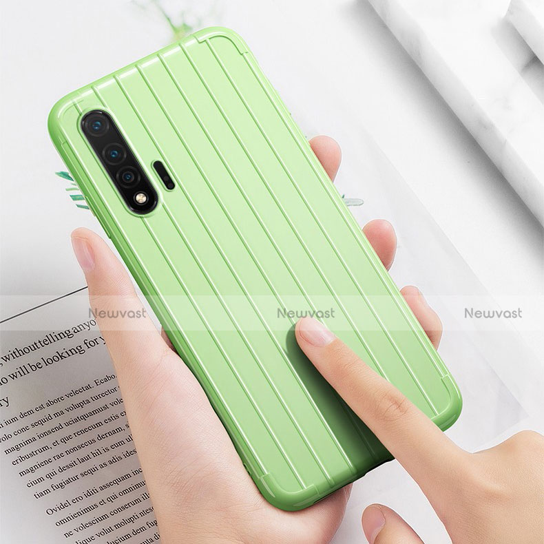 Silicone Candy Rubber TPU Line Soft Case Cover C02 for Huawei Nova 6