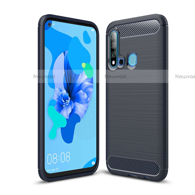 Silicone Candy Rubber TPU Line Soft Case Cover C02 for Huawei P20 Lite (2019)