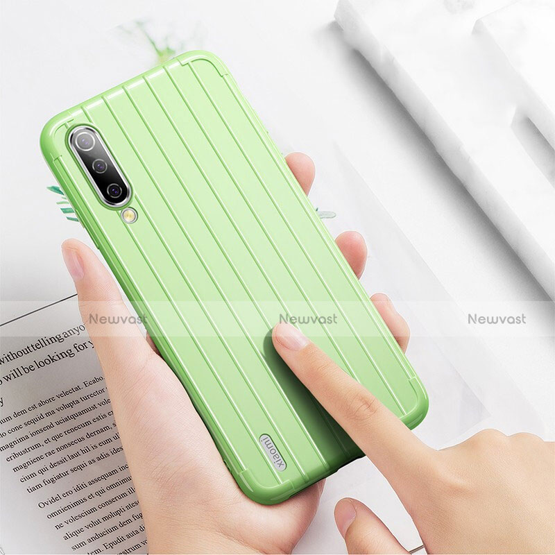 Silicone Candy Rubber TPU Line Soft Case Cover C03 for Xiaomi Mi A3