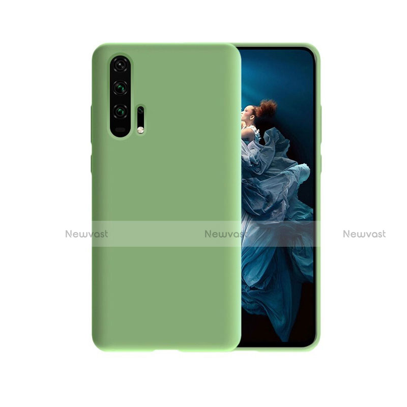 Silicone Candy Rubber TPU Line Soft Case Cover C07 for Huawei Honor 20 Pro Green