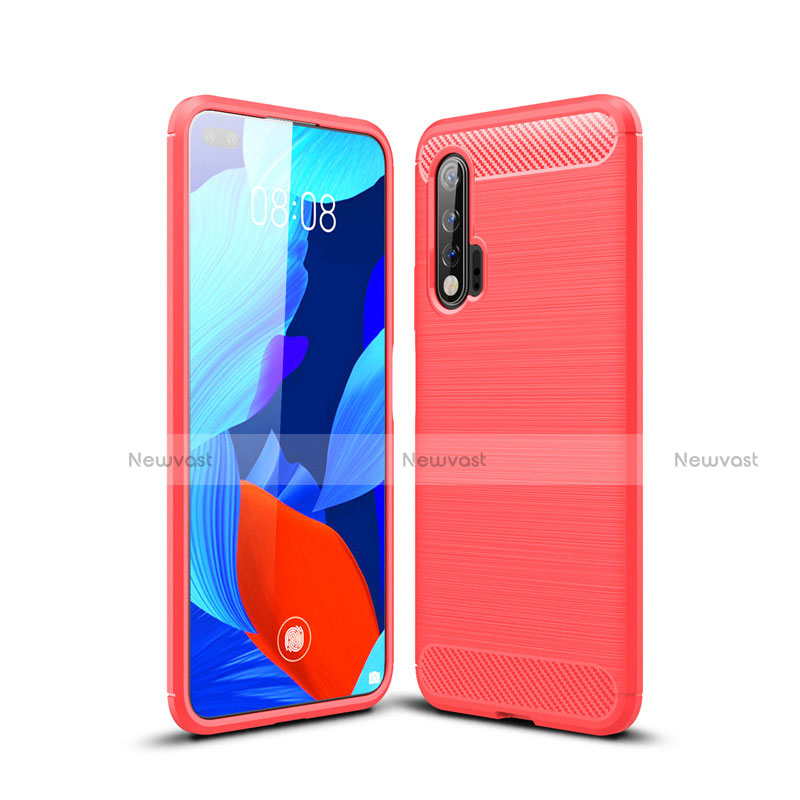 Silicone Candy Rubber TPU Line Soft Case Cover for Huawei Nova 6