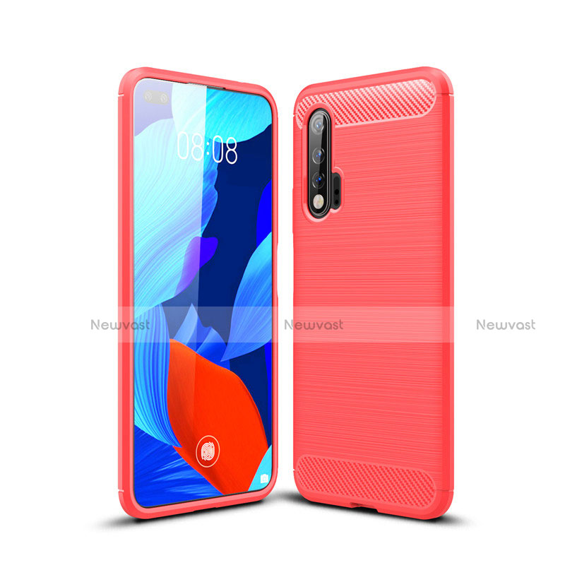 Silicone Candy Rubber TPU Line Soft Case Cover for Huawei Nova 6 5G