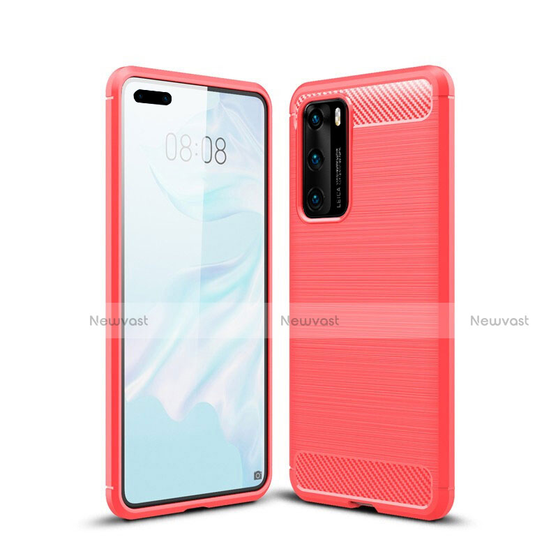 Silicone Candy Rubber TPU Line Soft Case Cover for Huawei P40