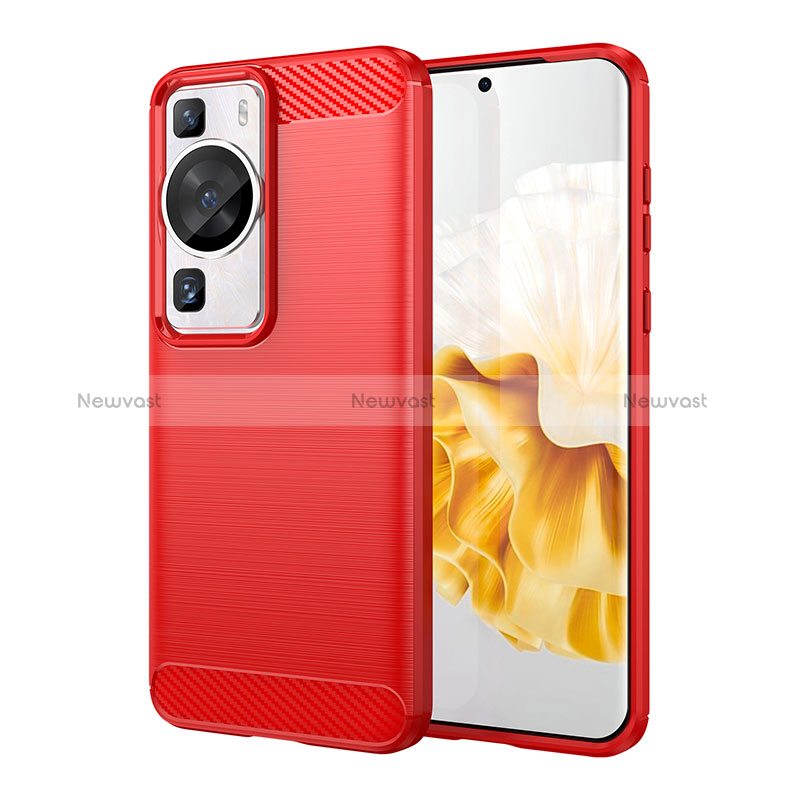 Silicone Candy Rubber TPU Line Soft Case Cover for Huawei P60 Pro