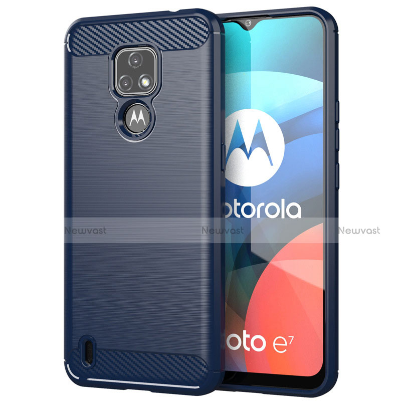 Silicone Candy Rubber TPU Line Soft Case Cover for Motorola Moto E7 (2020)