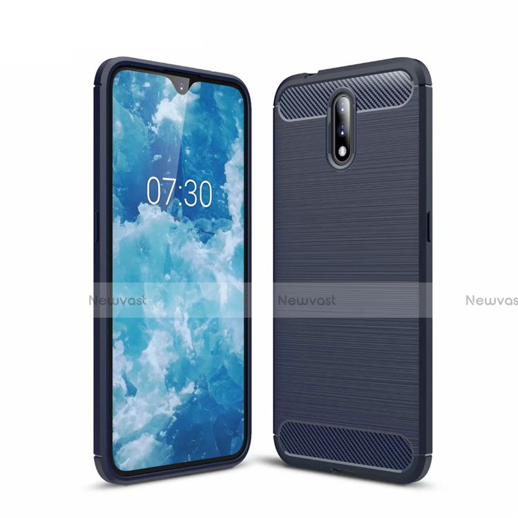 Silicone Candy Rubber TPU Line Soft Case Cover for Nokia 2.3