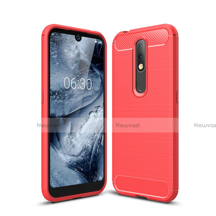 Silicone Candy Rubber TPU Line Soft Case Cover for Nokia 4.2