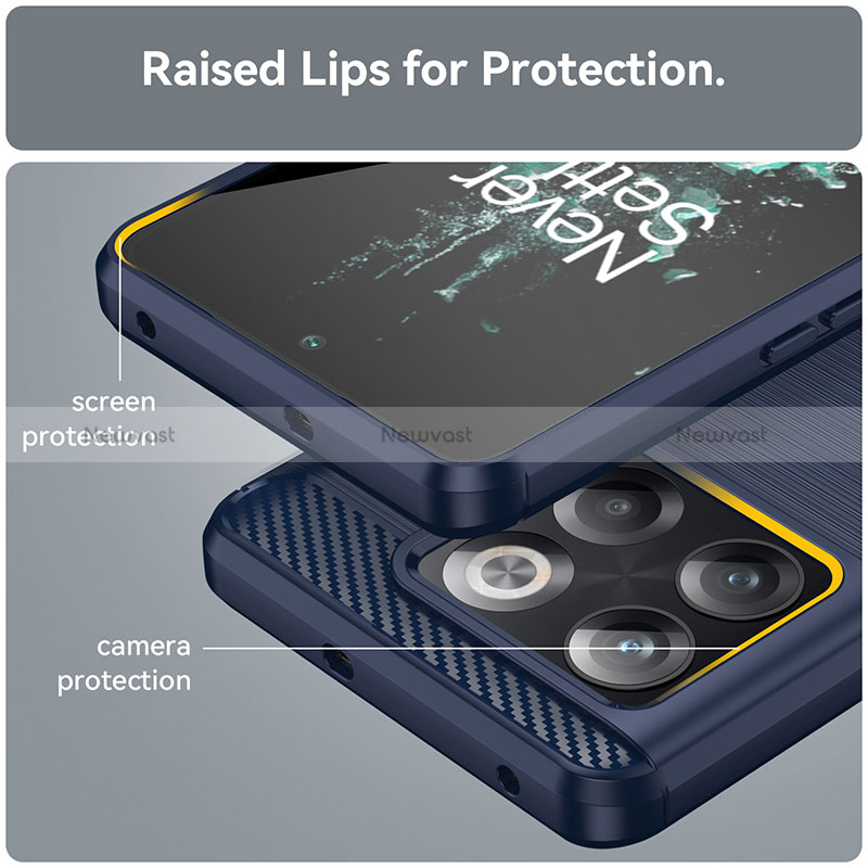 Silicone Candy Rubber TPU Line Soft Case Cover for OnePlus 10T 5G