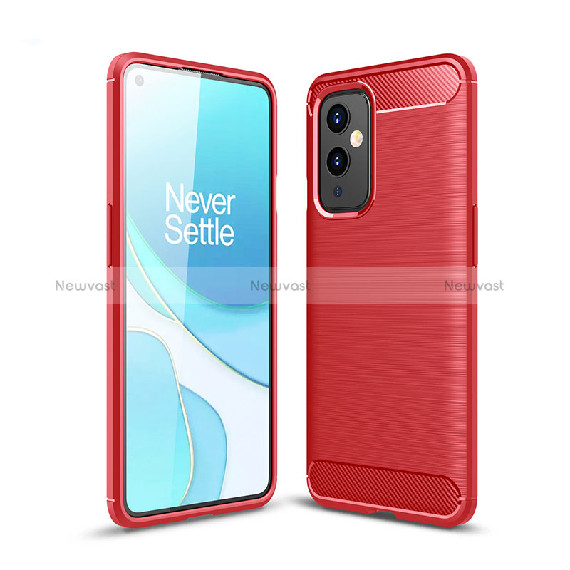 Silicone Candy Rubber TPU Line Soft Case Cover for OnePlus 9 5G