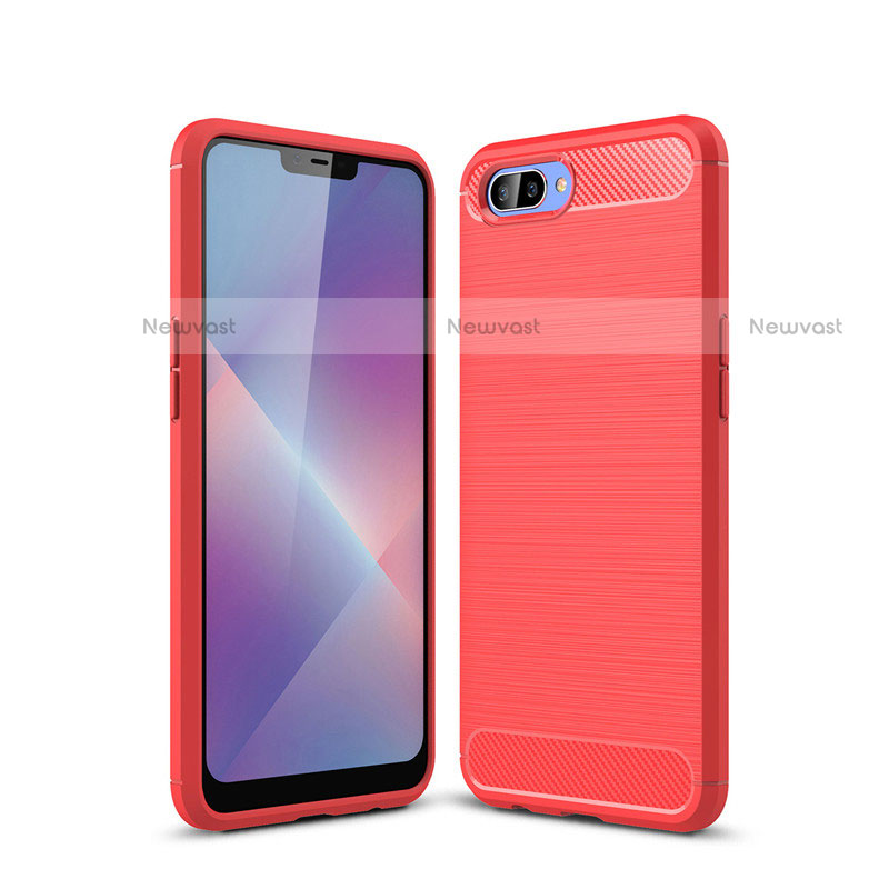 Silicone Candy Rubber TPU Line Soft Case Cover for Oppo A5