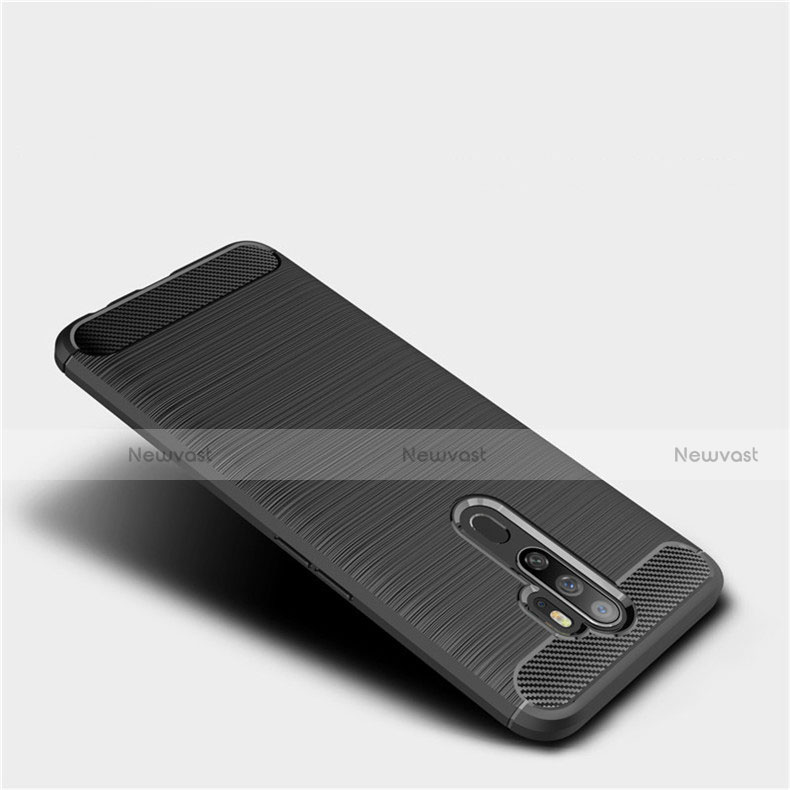 Silicone Candy Rubber TPU Line Soft Case Cover for Oppo A9 (2020)