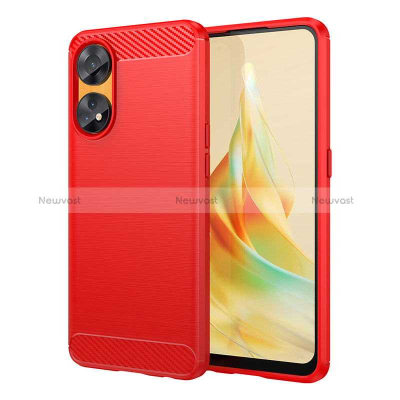 Silicone Candy Rubber TPU Line Soft Case Cover for Oppo Reno8 T 4G