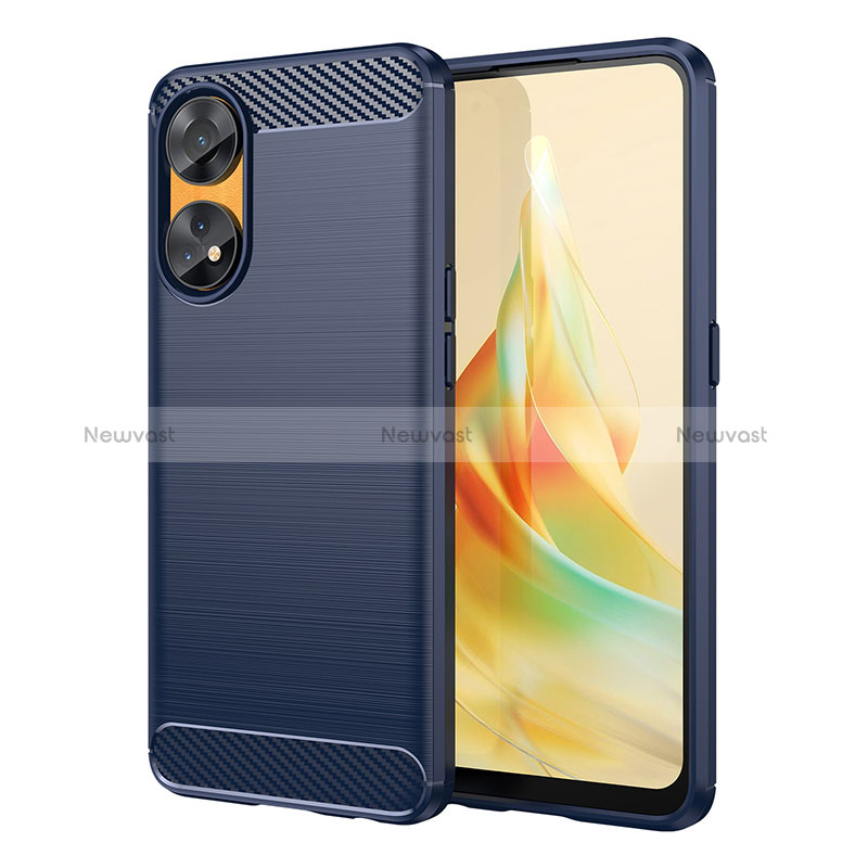 Silicone Candy Rubber TPU Line Soft Case Cover for Oppo Reno8 T 4G