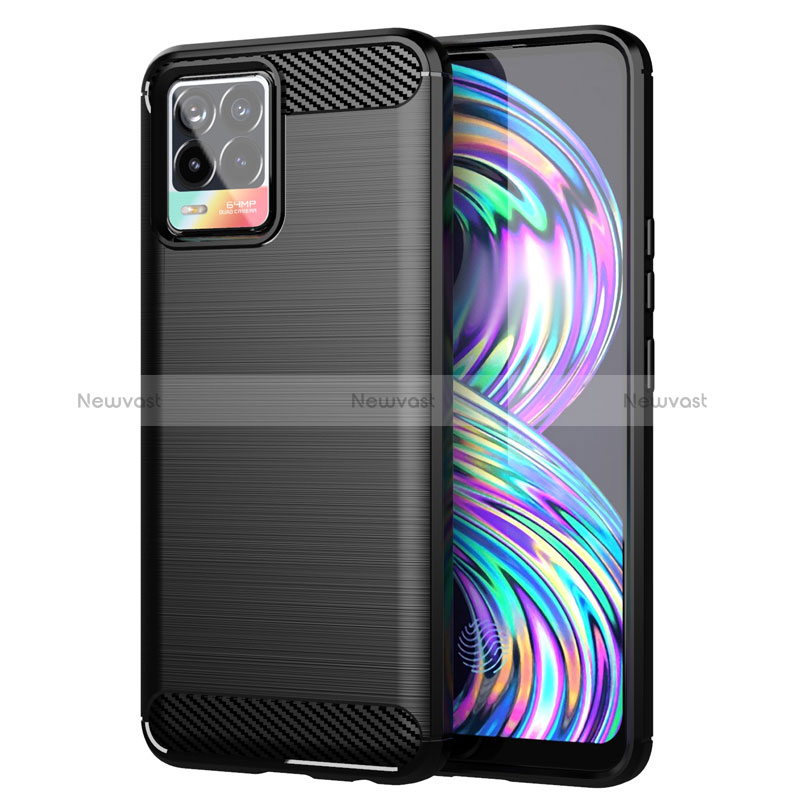 Silicone Candy Rubber TPU Line Soft Case Cover for Realme 8 Pro