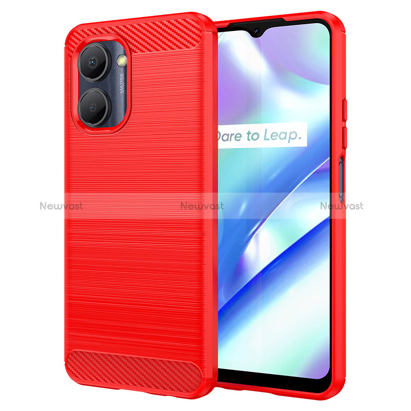 Silicone Candy Rubber TPU Line Soft Case Cover for Realme C33 (2023)