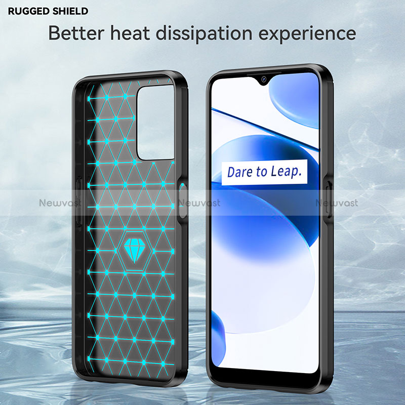 Silicone Candy Rubber TPU Line Soft Case Cover for Realme Narzo 50A Prime