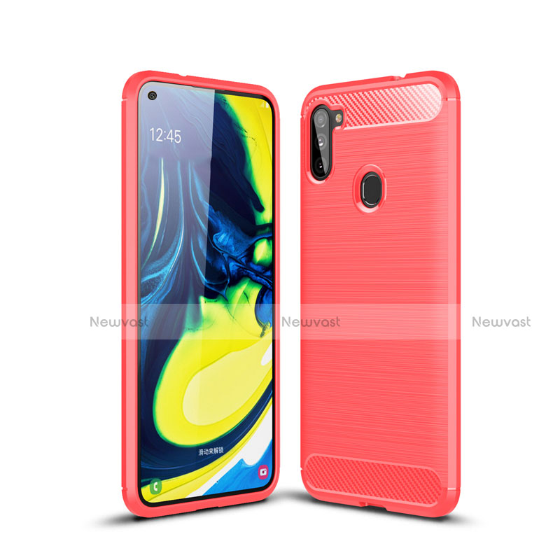 Silicone Candy Rubber TPU Line Soft Case Cover for Samsung Galaxy A11