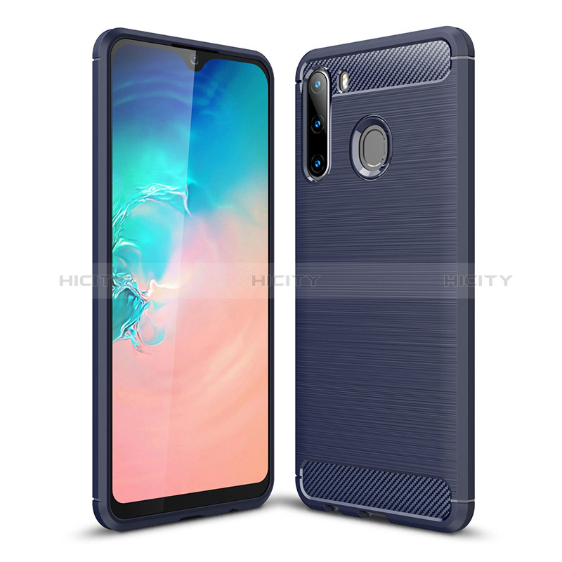 Silicone Candy Rubber TPU Line Soft Case Cover for Samsung Galaxy A21 European